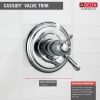 DELTA Cassidy Monitor 17 Series Valve Only Trim — Chrome