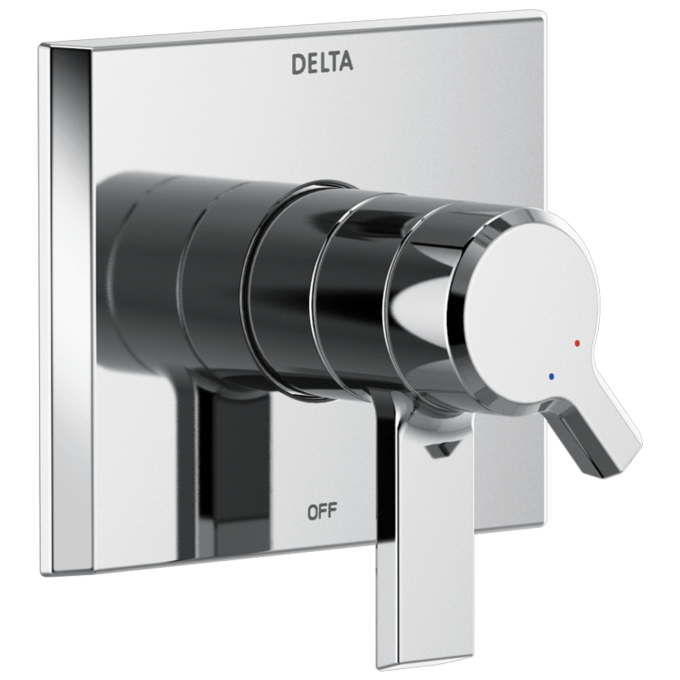 DELTA Pivotal Monitor 17 Series Valve Only Trim — Lumicoat® Chrome