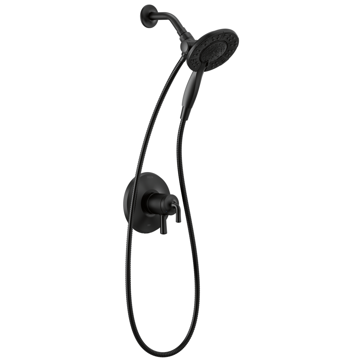 DELTA Kayra Monitor 17 Series Shower Trim — Matte Black
