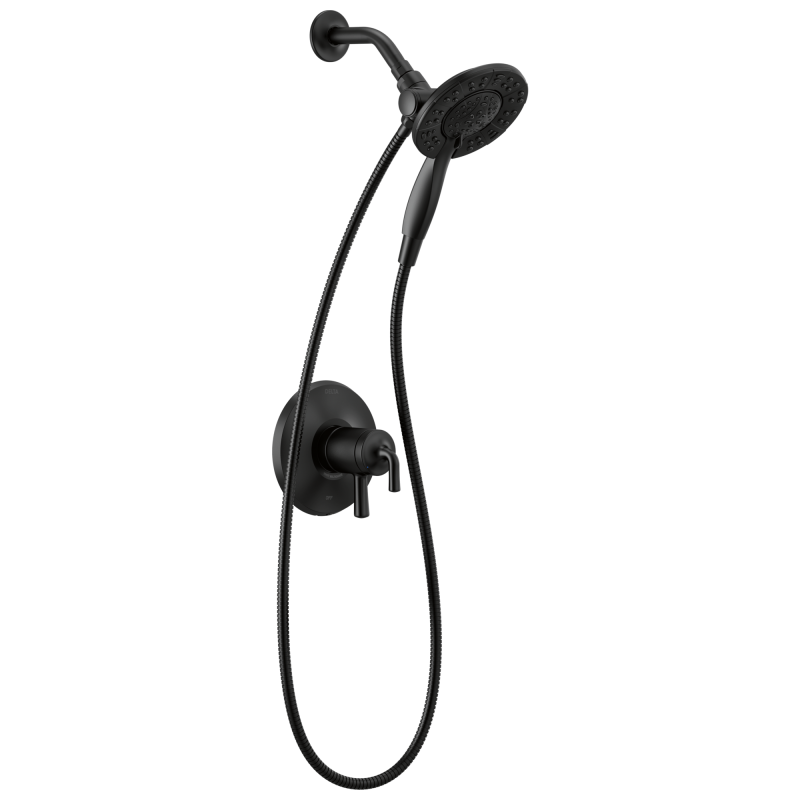 DELTA Kayra Monitor 17 Series Shower Trim — Matte Black