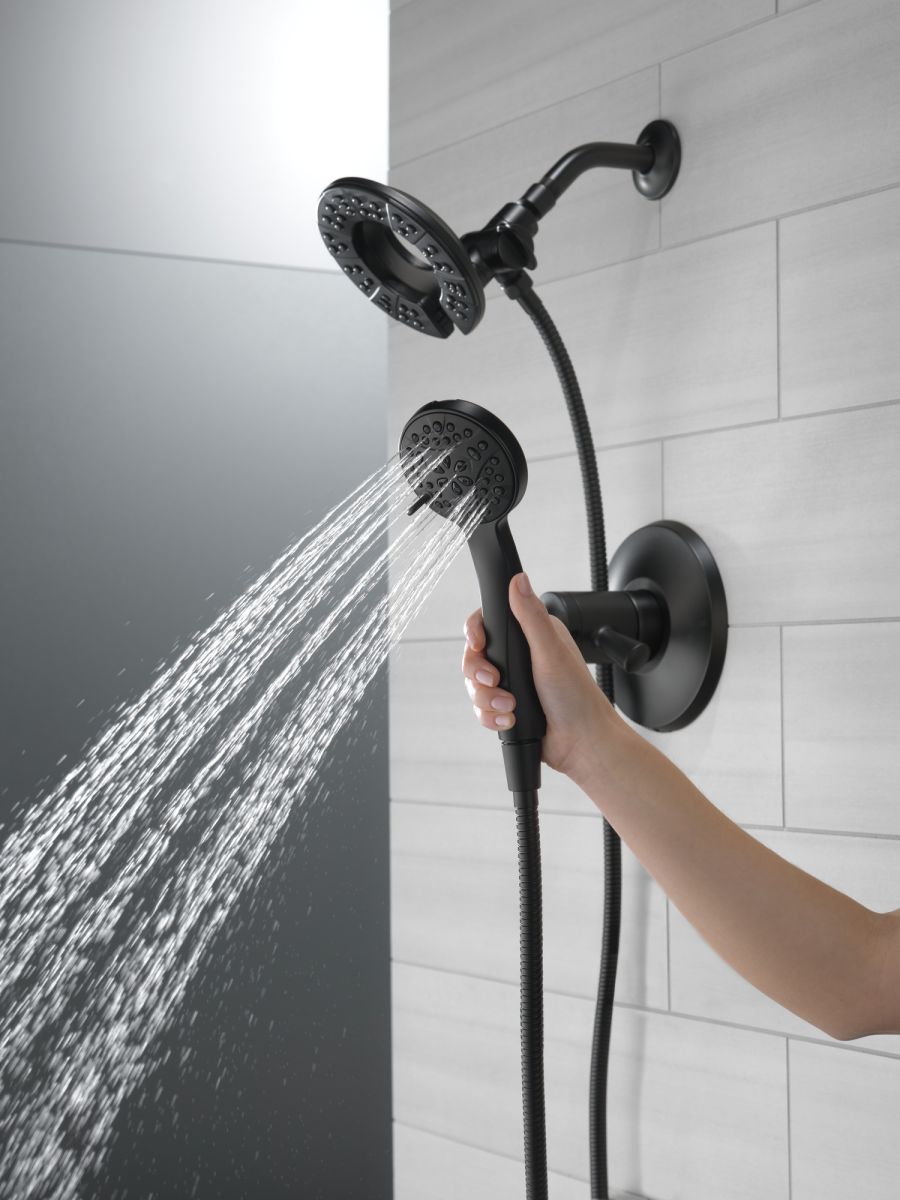 DELTA Kayra Monitor 17 Series Shower Trim — Matte Black