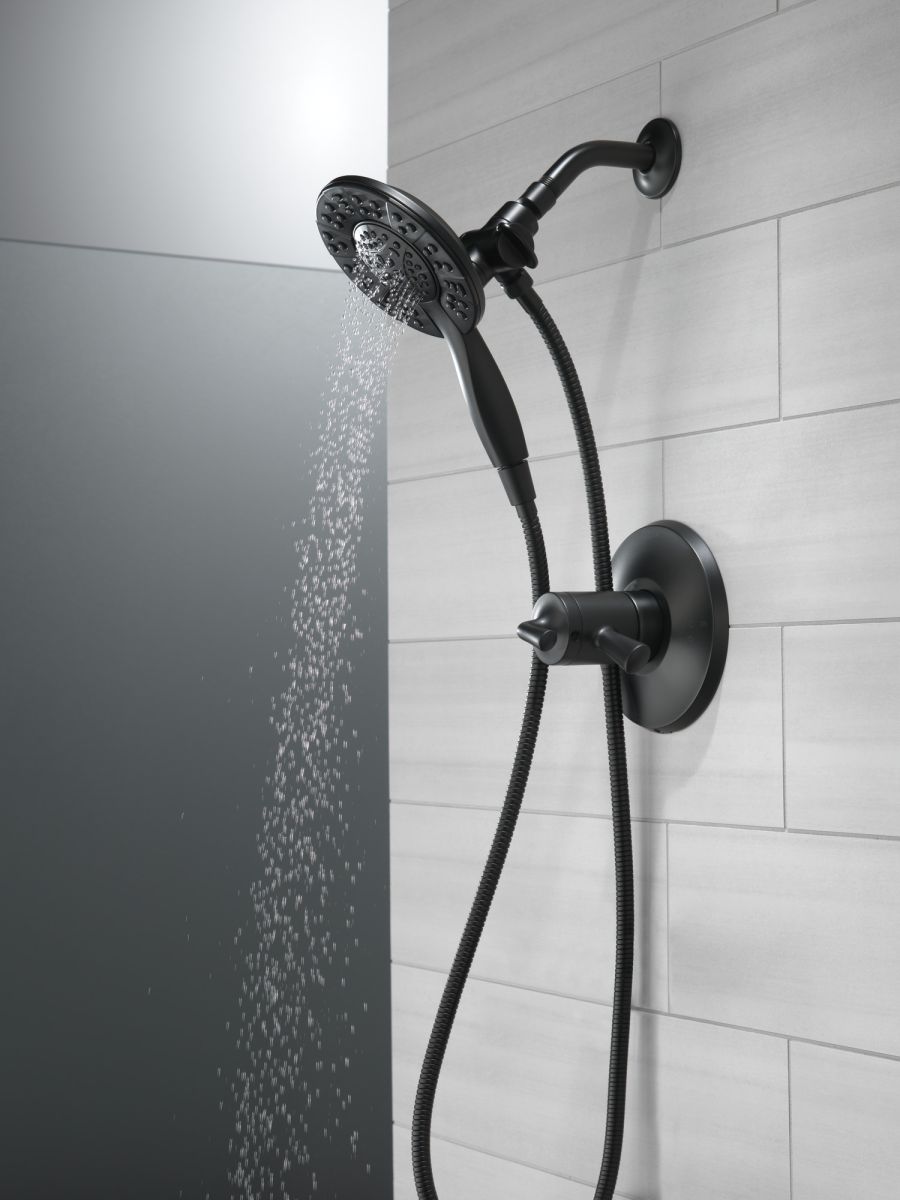 DELTA Kayra Monitor 17 Series Shower Trim — Matte Black