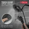 DELTA Saylor Monitor 17 Series Shower Trim with In2ition — Matte Black