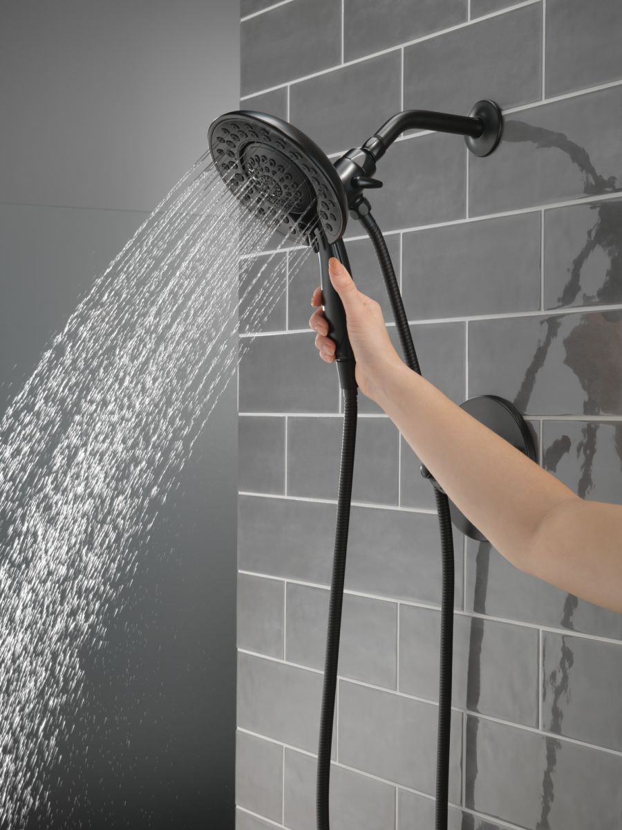 DELTA Saylor Monitor 17 Series Shower Trim with In2ition — Matte Black
