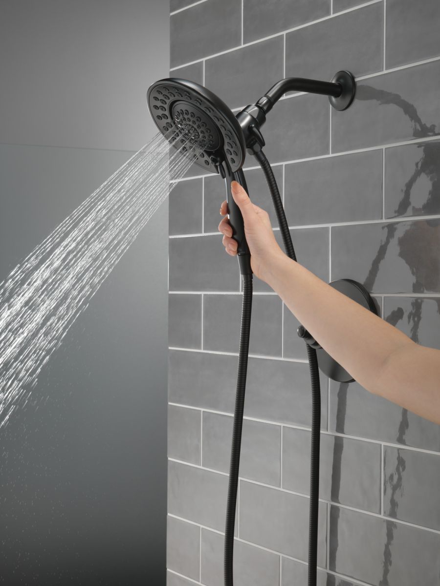 DELTA Saylor Monitor 17 Series Shower Trim with In2ition — Matte Black