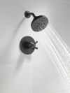 DELTA Saylor Monitor 17 Series Shower Trim — Matte Black
