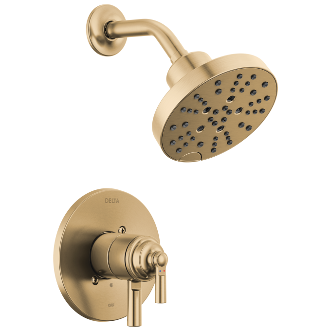 DELTA Saylor Monitor 17 Series Shower Trim — Champagne Bronze