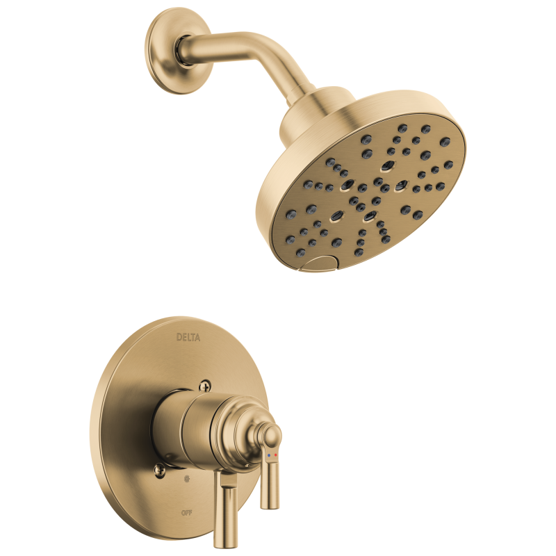 DELTA Saylor Monitor 17 Series Shower Trim — Champagne Bronze