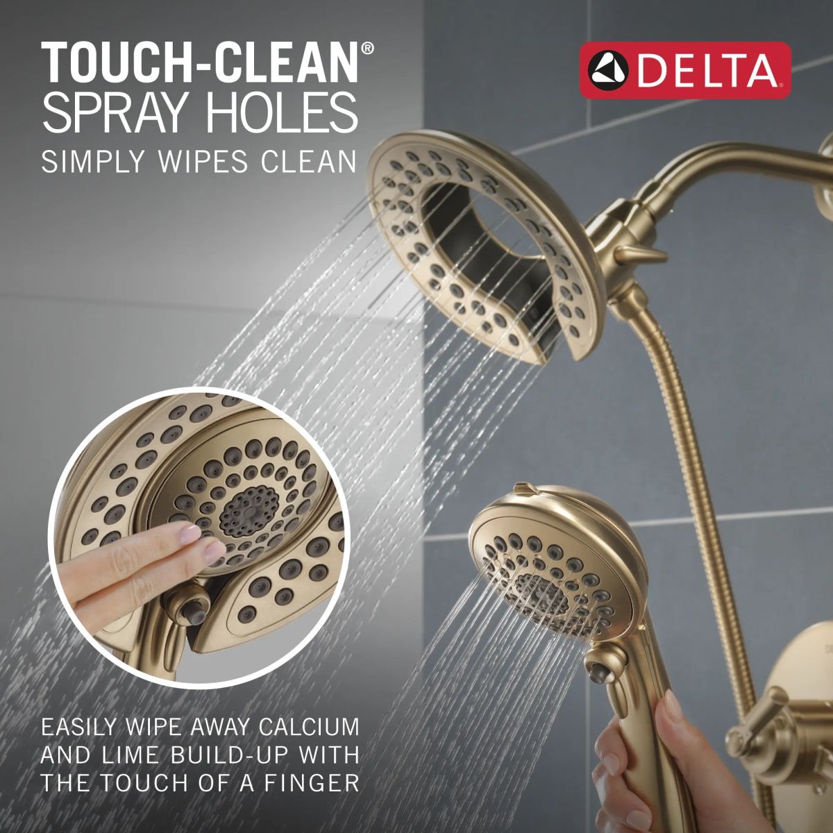 DELTA Saylor Monitor 17 Series Shower Trim with In2ition — Champagne Bronze