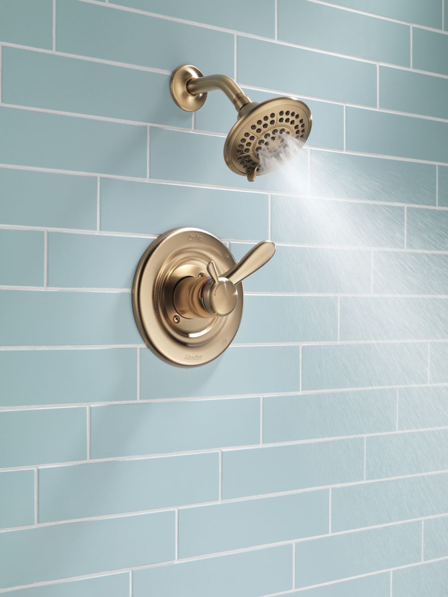 DELTA Lahara Monitor 17 Series Shower Trim — Champagne Bronze