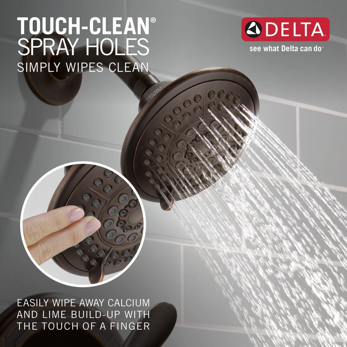 DELTA Lahara Monitor 17 Series Shower Trim — Venetian Bronze