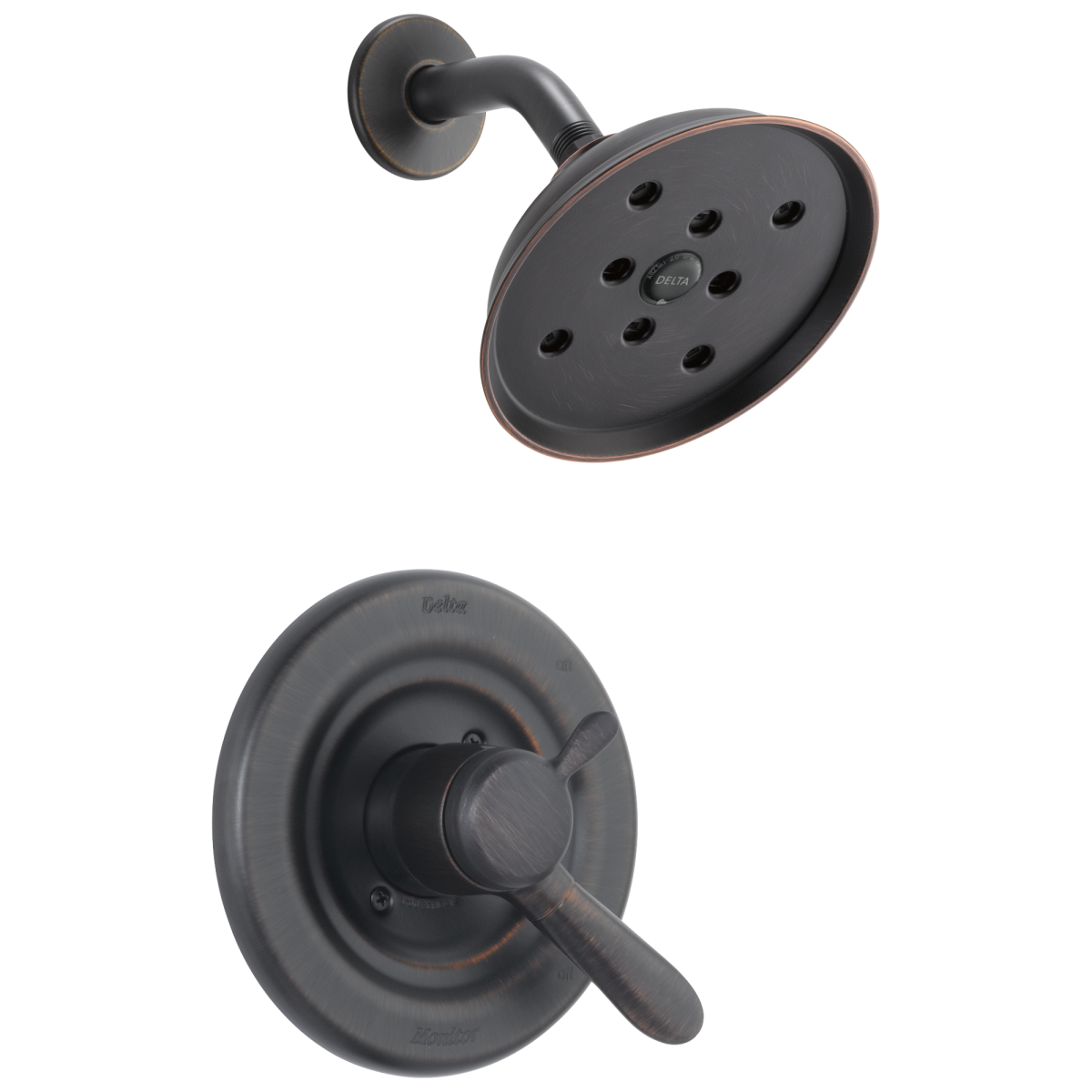 DELTA Lahara Monitor 17 Series H2OKINETIC Shower Trim — Venetian Bronze