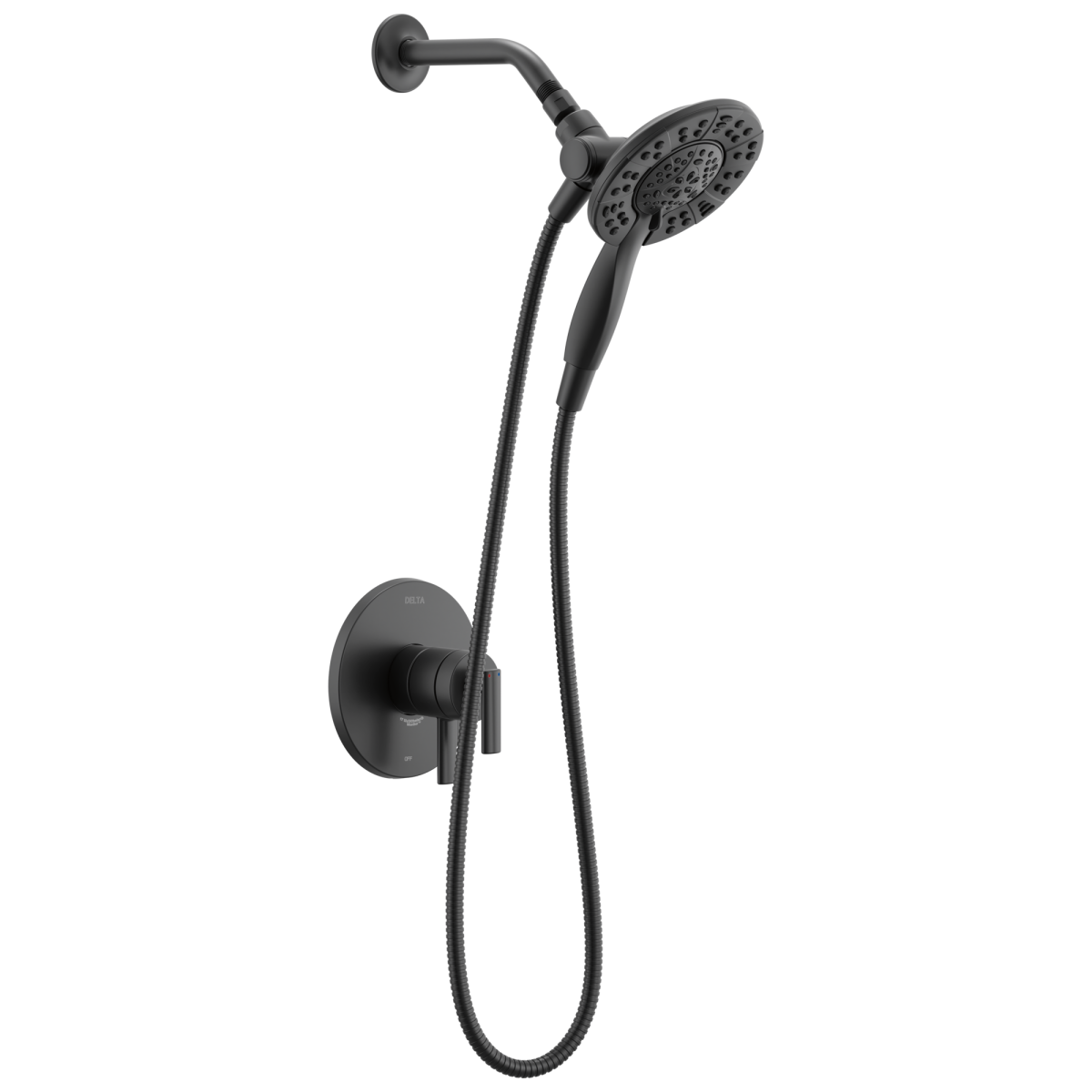 DELTA Altado Monitor 17 Series Shower Trim with In2ition — Matte Black