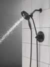 DELTA Altado Monitor 17 Series Shower Trim with In2ition — Matte Black