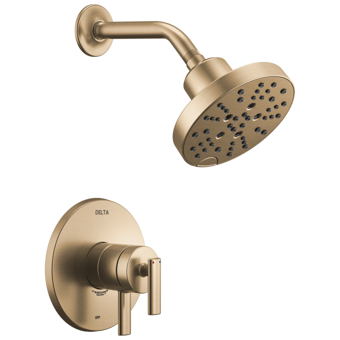 DELTA Altado Monitor 17 Series Shower Trim — Champagne Bronze