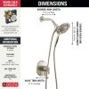 DELTA Altado Monitor 17 Series Shower Trim with In2ition — Stainless