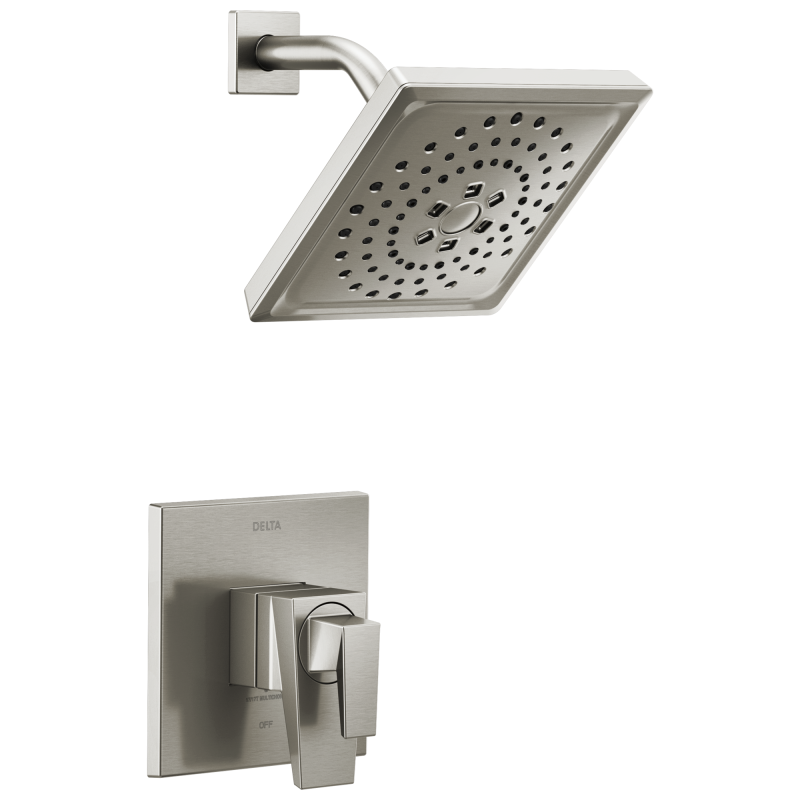 DELTA Trillian 17 Series H2Okinetic Shower Only Trim — Lumicoat® Stainless