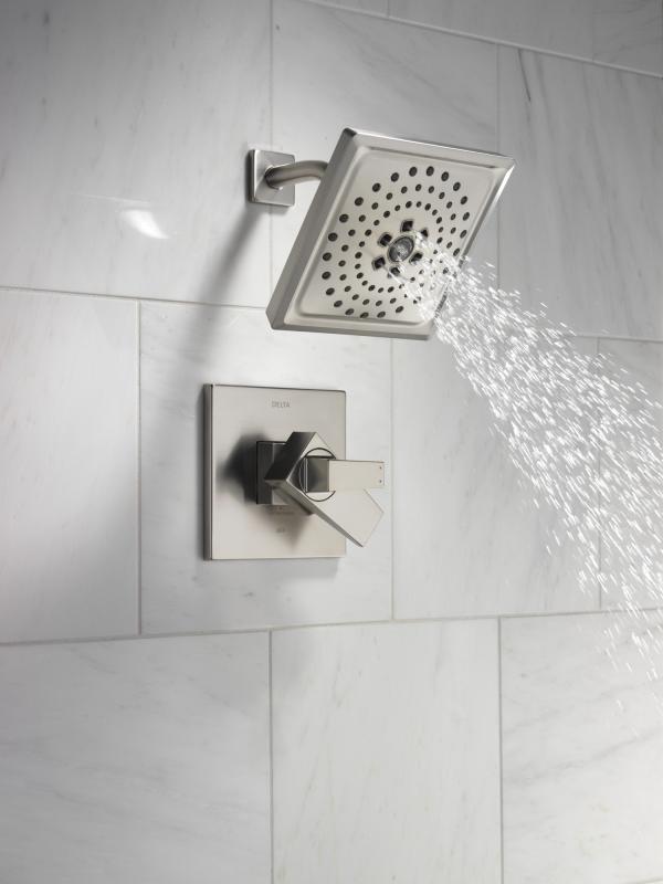 DELTA Trillian 17 Series H2Okinetic Shower Only Trim — Lumicoat® Stainless