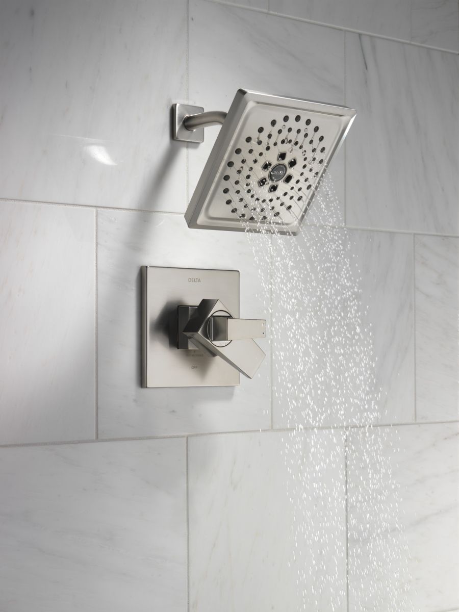 DELTA Trillian 17 Series H2Okinetic Shower Only Trim — Lumicoat® Stainless