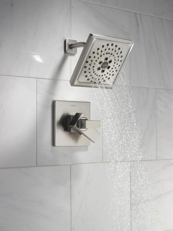 DELTA Trillian 17 Series H2Okinetic Shower Only Trim — Lumicoat® Stainless