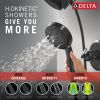 DELTA Bonacci 17 Series Shower Trim with In2ition Shower Head — Matte Black
