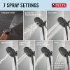 DELTA Bonacci 17 Series Shower Trim with In2ition Shower Head — Matte Black