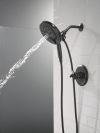 DELTA Bonacci 17 Series Shower Trim with In2ition Shower Head — Matte Black