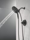 DELTA Bonacci 17 Series Shower Trim with In2ition Shower Head — Matte Black