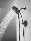 DELTA Bonacci 17 Series Shower Trim with In2ition Shower Head — Matte Black