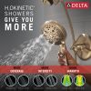 DELTA Bonacci 17 Series Shower Trim with In2ition Shower Head — Lumicoat® Champagne Bronze