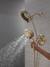 DELTA Bonacci 17 Series Shower Trim with In2ition Shower Head — Lumicoat® Champagne Bronze