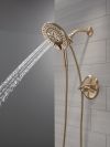DELTA Bonacci 17 Series Shower Trim with In2ition Shower Head — Lumicoat® Champagne Bronze