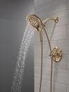 DELTA Bonacci 17 Series Shower Trim with In2ition Shower Head — Lumicoat® Champagne Bronze