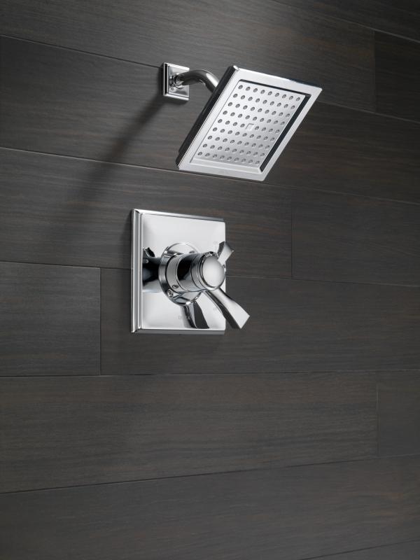 DELTA Dryden Monitor 17 Series Shower Trim — Chrome