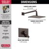 DELTA Vero Monitor 17 Series Shower Trim — Venetian Bronze