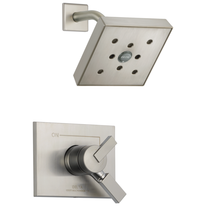 DELTA Vero Monitor 17 Series H2OKINETIC Shower Trim — Stainless