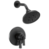 DELTA Dorval Monitor 17 Series Shower Trim — Matte Black