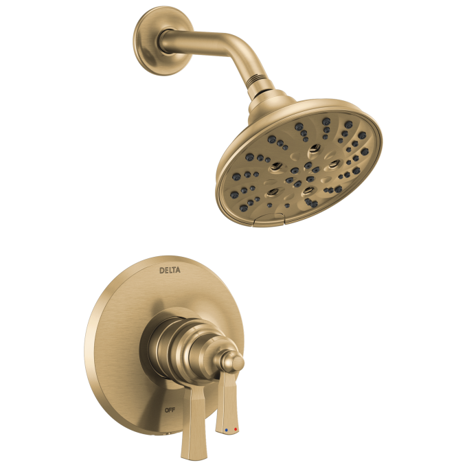 DELTA Dorval Monitor 17 Series Shower Trim — Champagne Bronze