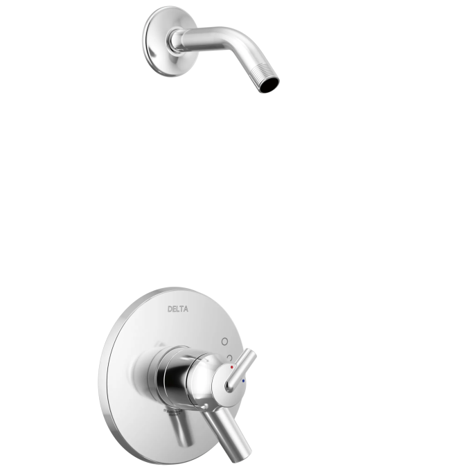 DELTA Trinsic Monitor 17 Series Shower Trim - Less Shower Head — Chrome