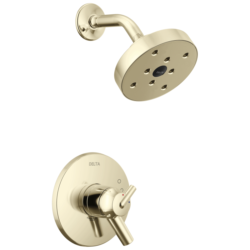 DELTA Trinsic Monitor 17 Series H2OKINETIC Shower Trim — Polished Nickel