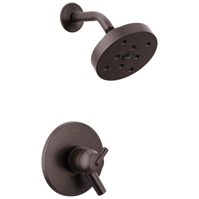 DELTA Trinsic Monitor 17 Series H2OKINETIC Shower Trim — Venetian Bronze