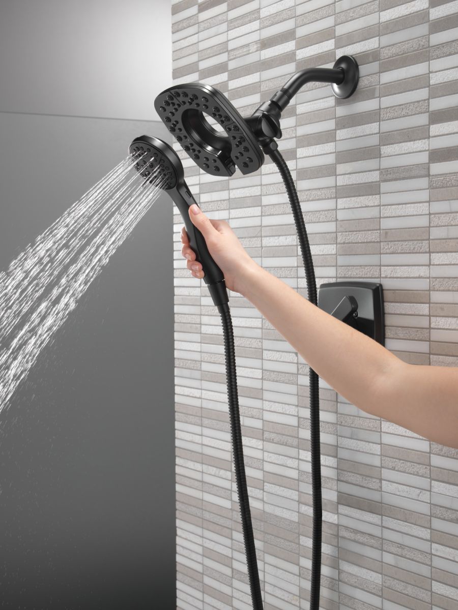 DELTA Ashlyn Monitor 17 Series Shower Trim — Matte Black