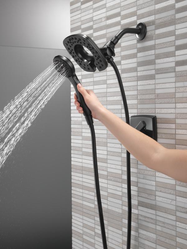 DELTA Ashlyn Monitor 17 Series Shower Trim — Matte Black