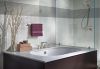 DELTA Ashlyn Roman Tub with Hand Shower Trim — Stainless