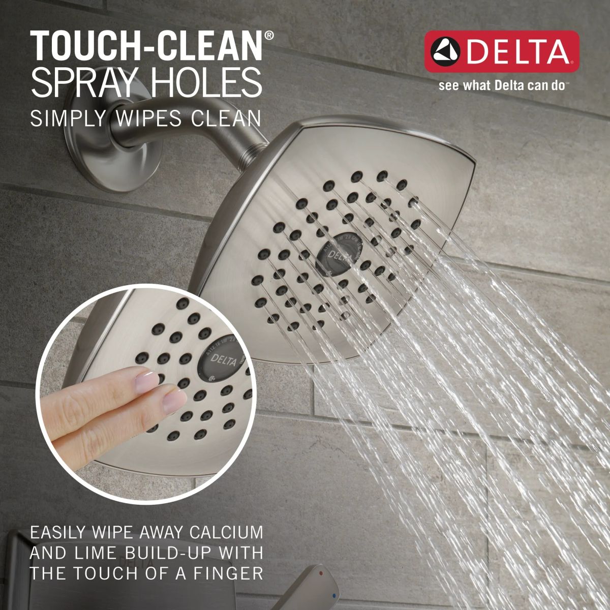 DELTA Ashlyn Monitor 17 Series Shower Trim — Stainless