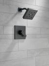 DELTA Ara Monitor 17 Series H2OKINETIC Shower Trim — Matte Black