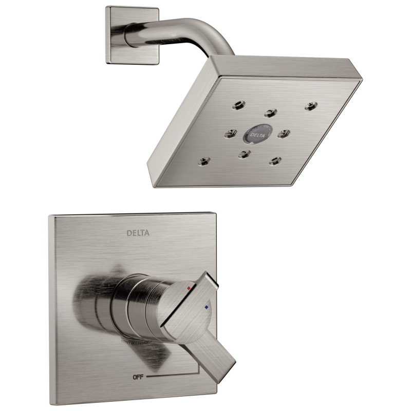 DELTA Ara Monitor 17 Series H2OKINETIC Shower Trim — Stainless