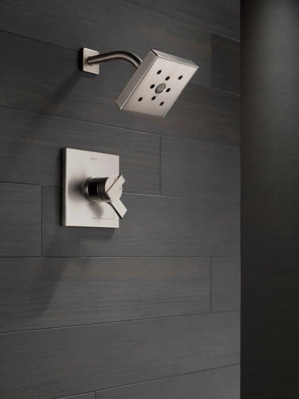DELTA Ara Monitor 17 Series H2OKINETIC Shower Trim — Stainless