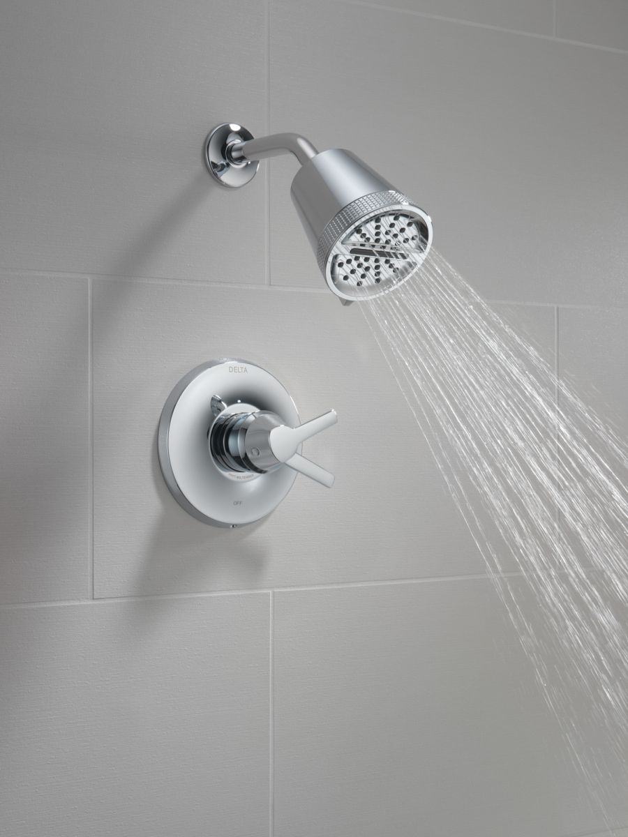 DELTA Galeon 17 Series Shower Trim with Cylinder SH — Lumicoat® Chrome