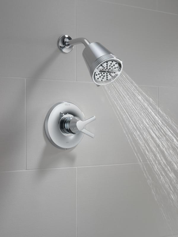 DELTA Galeon 17 Series Shower Trim with Cylinder SH — Lumicoat® Chrome